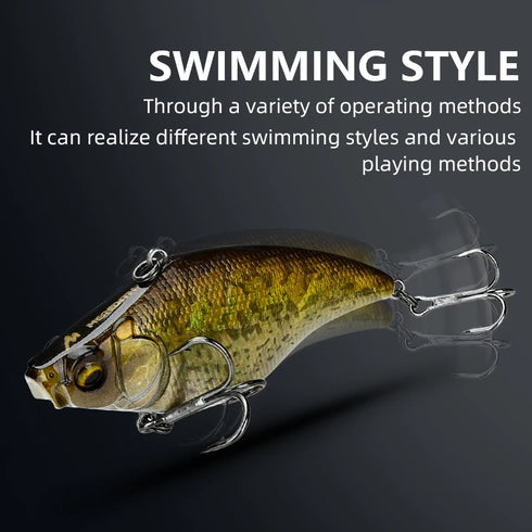 Vibration-X VIB 75mm 19g Wobblers Fishing Lures Tackle for Big Catch